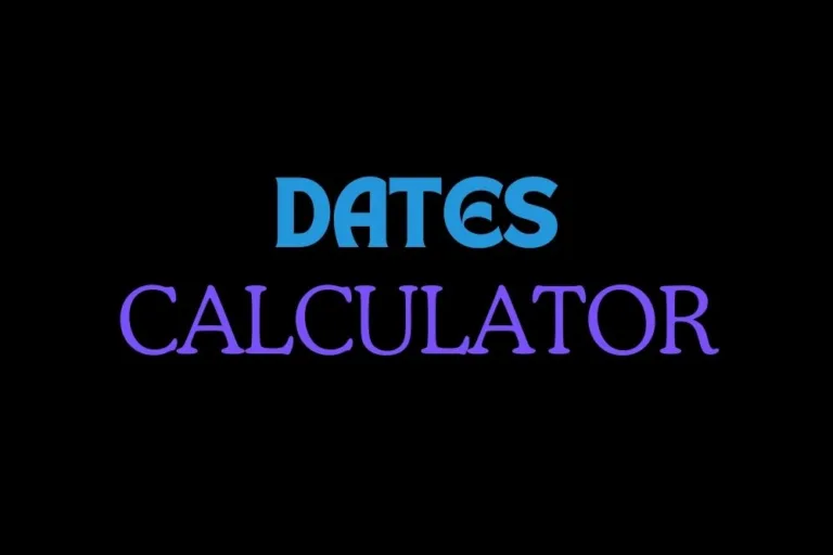 Days Between Dates calculator (1)