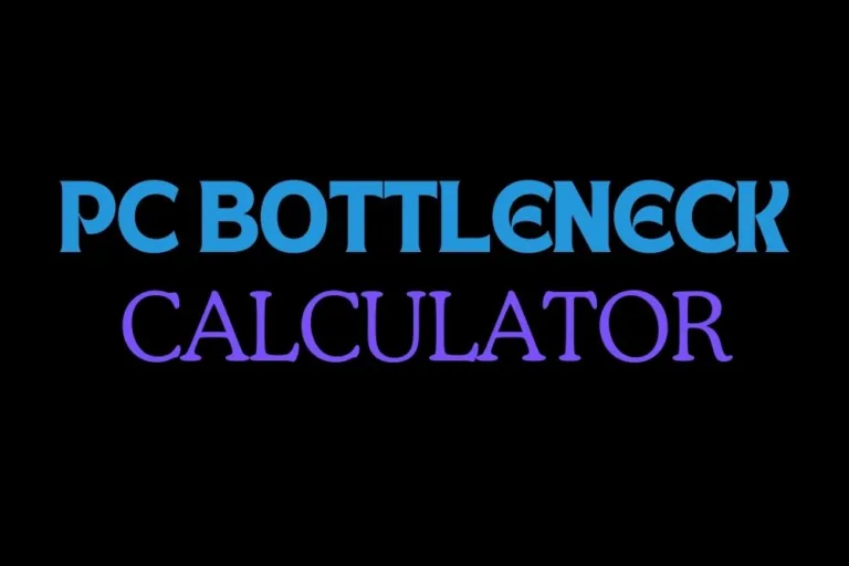 PC Bottleneck calculator