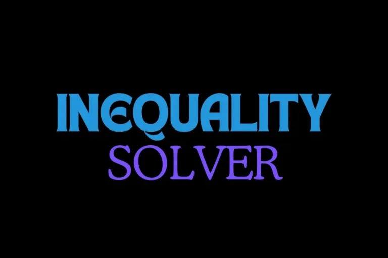 Inequality Solver